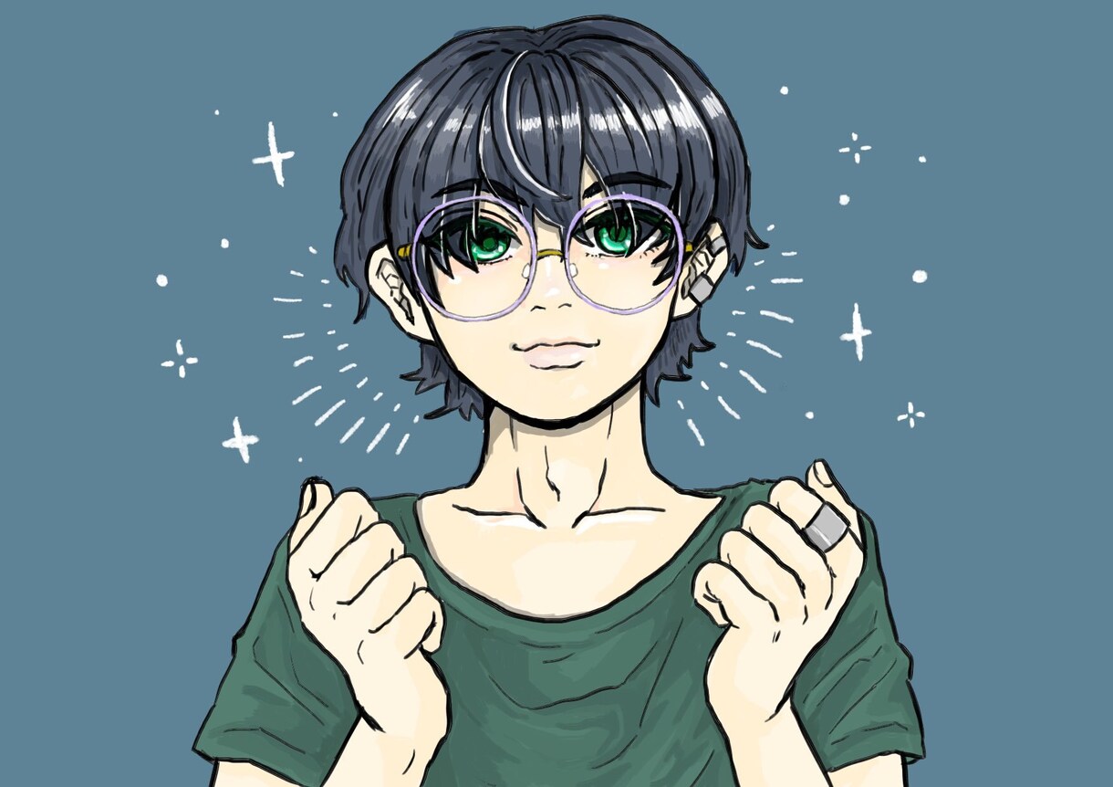 ツイキャスのイラスト描きます 好きな絵柄でキャスの閲覧増やそう！！ イメージ7