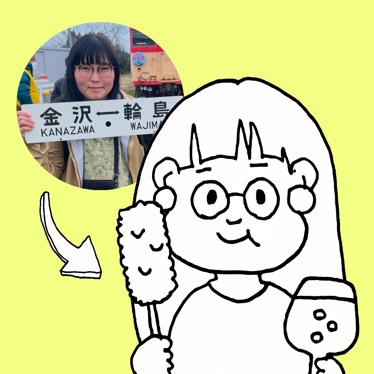 独特のクセがある、ゆるい似顔絵描きます ワンポイントにちょこんと配置。ビジネスシーンにも！ イメージ2