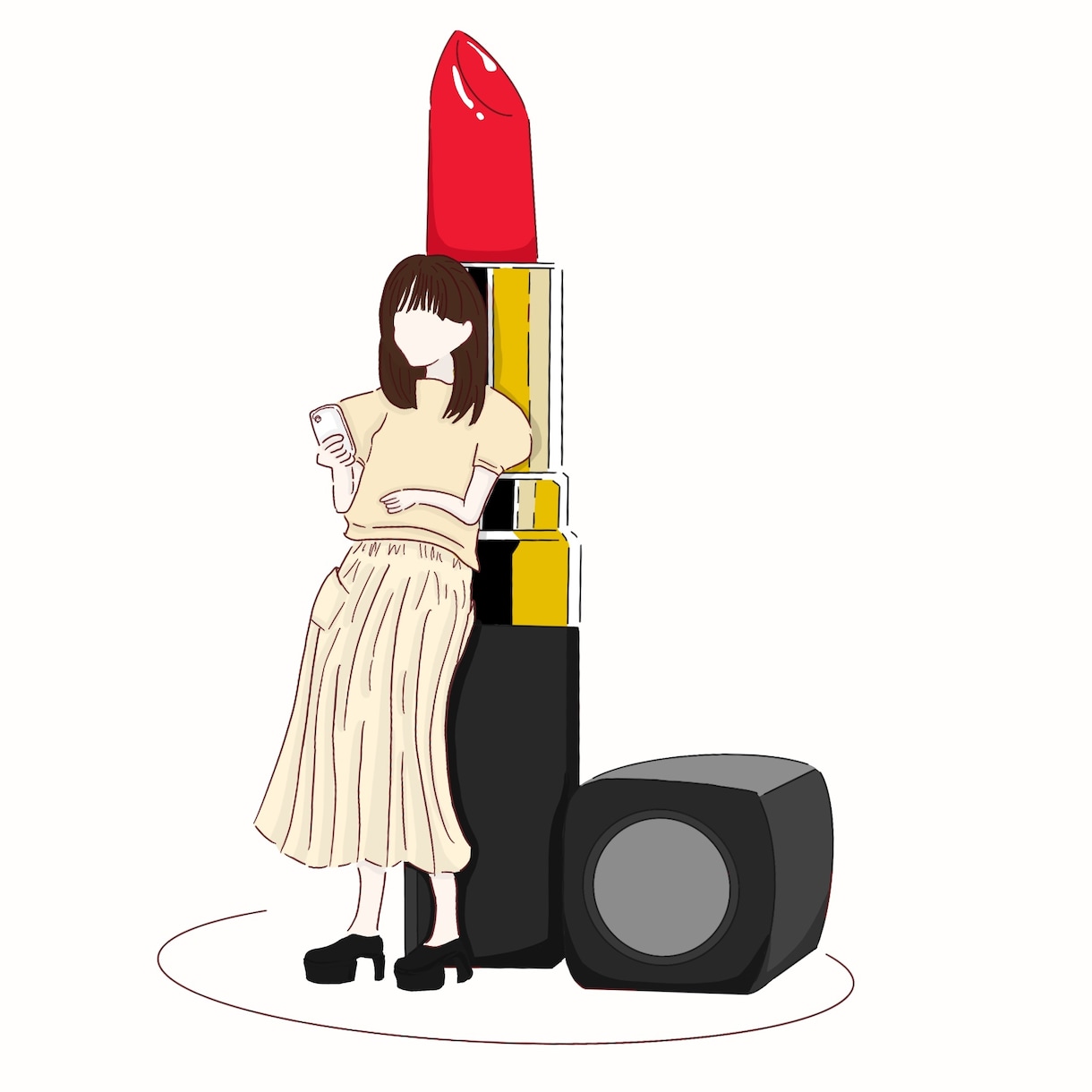シンプル線画イラスト人物似顔絵描きます アイコン 待受 プレゼント 記念日 誕生日 結婚式に イメージ1
