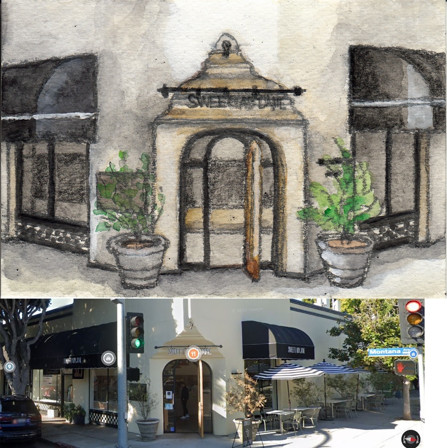 美大卒の確かな描写で、小さな建物水彩画をお描きます 簡易額入り・はがきサイズ原画郵送／写真1枚から思い出を復元 イメージ5
