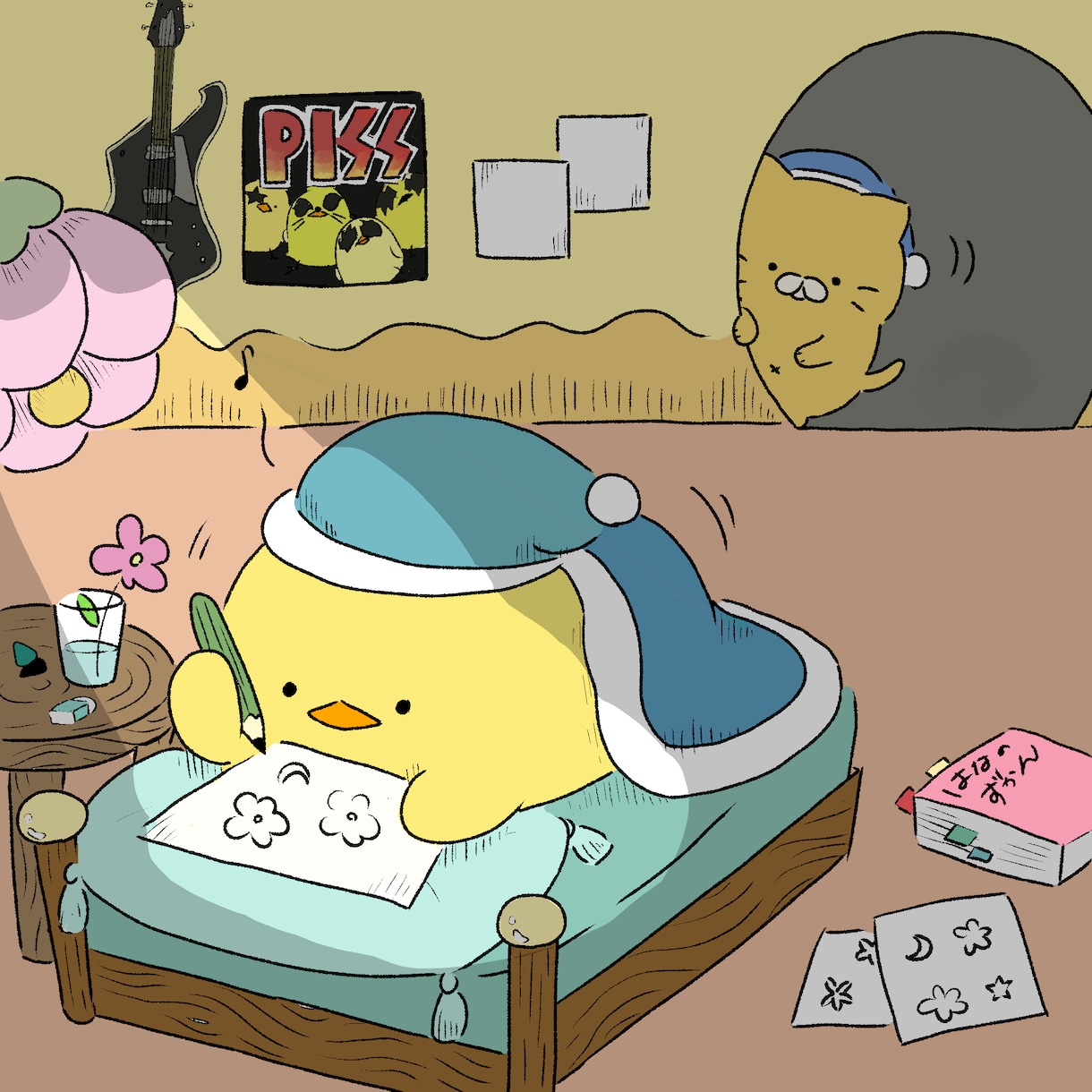 商用OK！絵本風かわいいイラスト制作します アイコン、挿絵、ヘッダー、名刺などなど幅広く対応します！ イメージ1