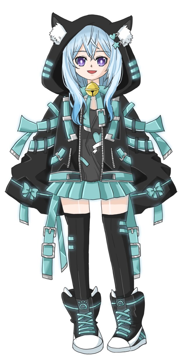 Vtuberの魂募集します Ｖtuberの立ち絵とSDのセットです イメージ2