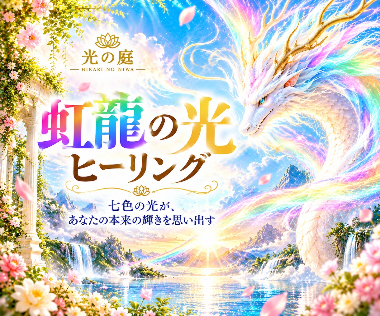 虹龍の7つの光で心とエネルギーを整えます 七色の光で、本来のあなたの輝きを思い出す イメージ1
