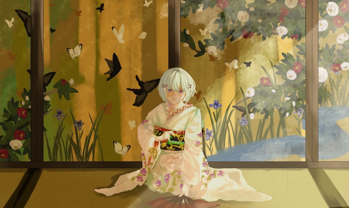 小説、雑誌の表紙や挿絵を描きます 世界観を大切にした背景込みのイラストを細かく描きます。 イメージ5