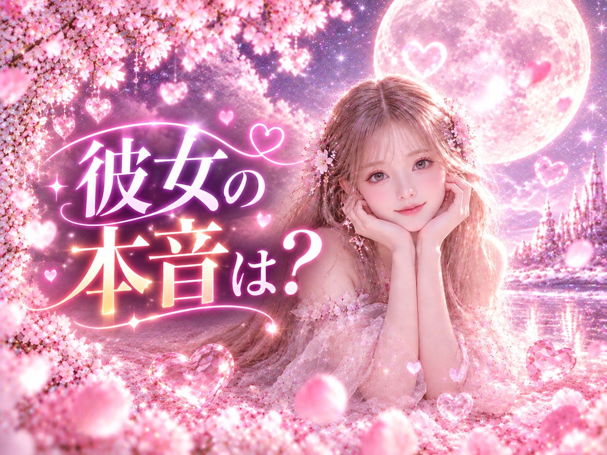 彼女は脈あり？✨タロットで彼女の本心を鑑定します 言葉にしない彼女の本音、霊視で深く読み解きます。 イメージ1