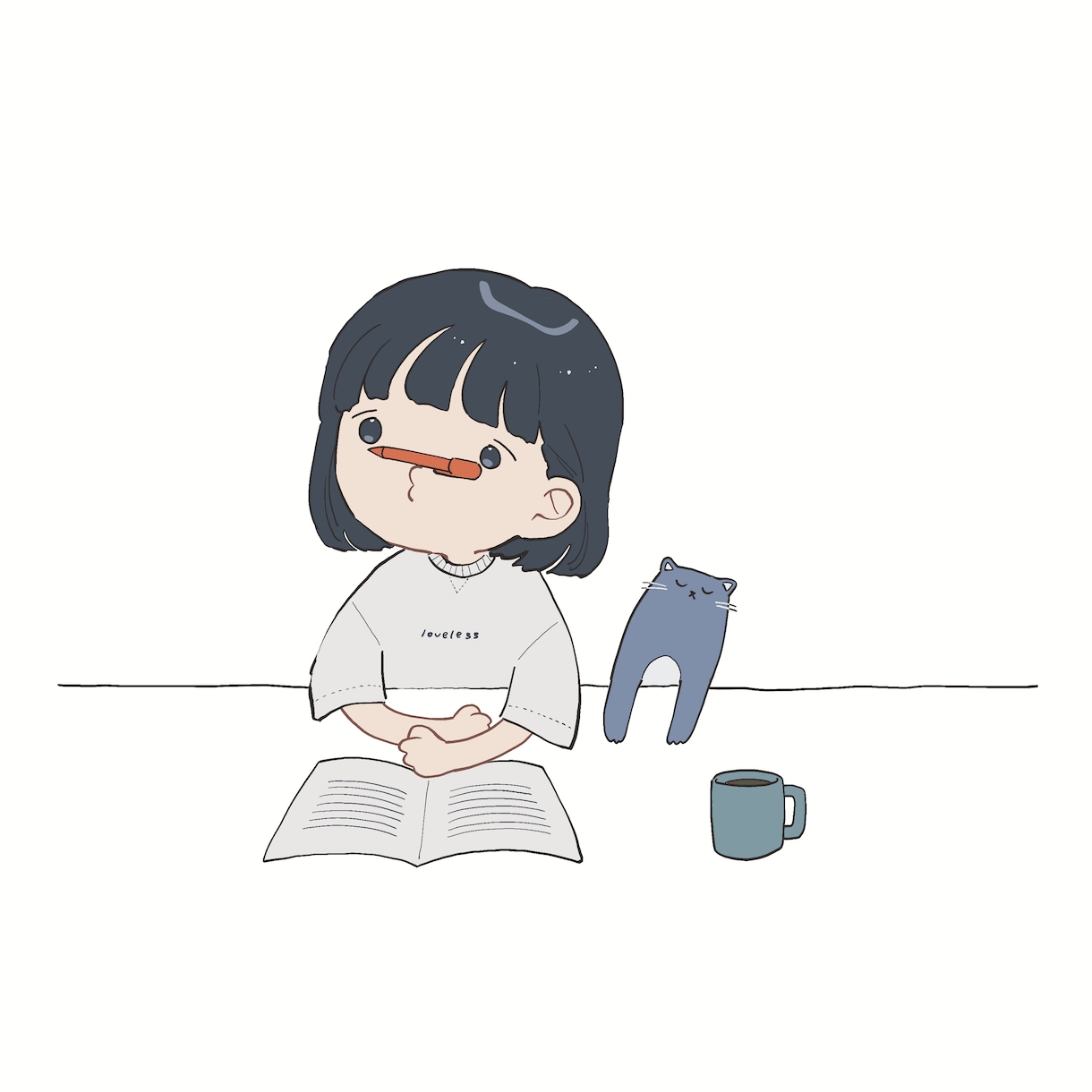 似顔絵1枚最短で即日納品します 似顔絵イラスト、SNSアイコンなどご相談下さい！ イメージ1