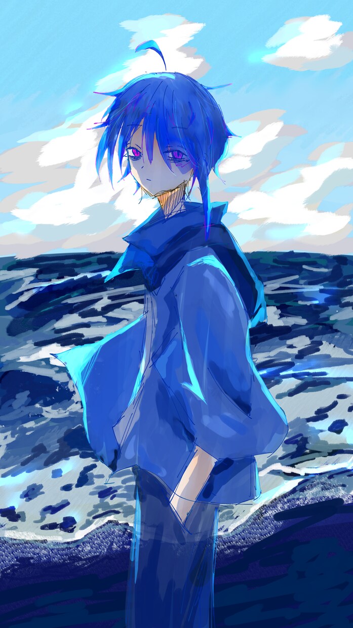 中性的なイラスト描きます 鋭い線と彩度の高い塗りで目を惹きつけます イメージ7