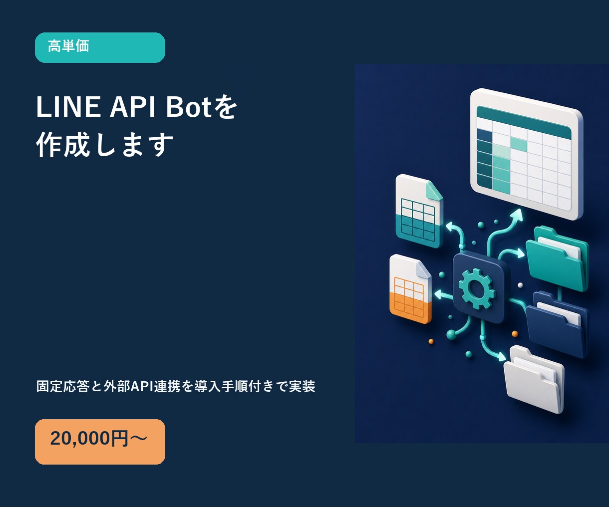 LINE API Botを作成します 固定応答と外部API連携を導入手順付きで実装 イメージ1