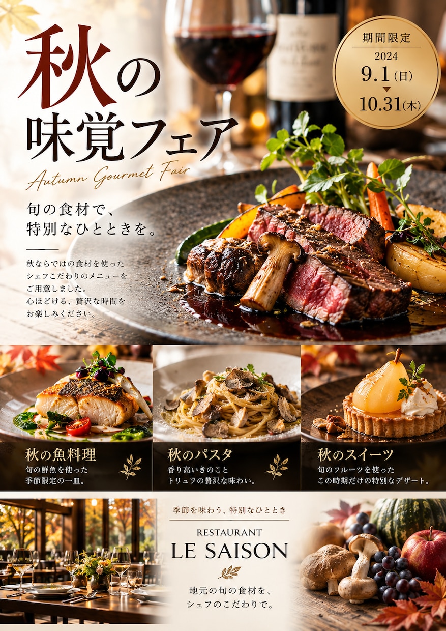 お店やイベントのチラシを丁寧に制作します A4片面4,000円！伝わるデザインをご提案 イメージ5