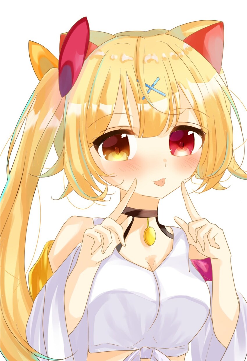 二次元の女の子のイラスを描きます 自分なりに可愛い女の子を描きます イメージ2