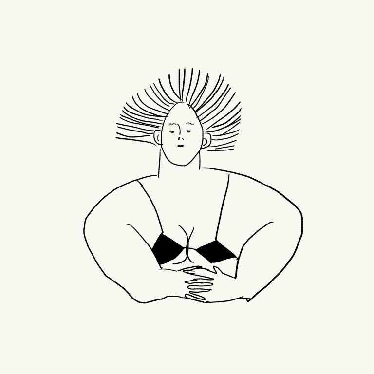 お洒落で個性的なデザイン考えます cafeなどに飾る壁紙シンプルで個性的なイラストを描きます イメージ4