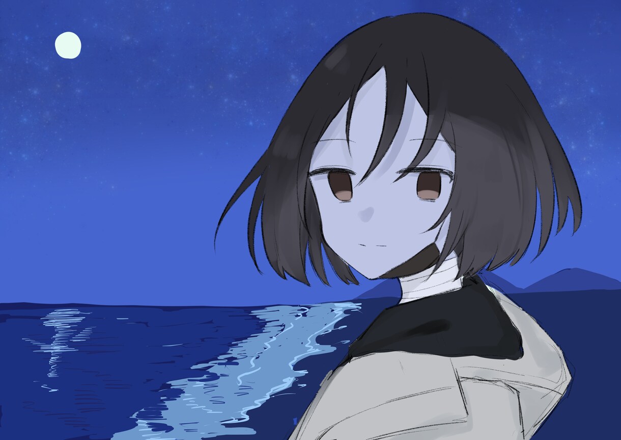 アニメタッチのイラスト描きます 下書きをご覧いただいてからの購入も可能です。 イメージ1