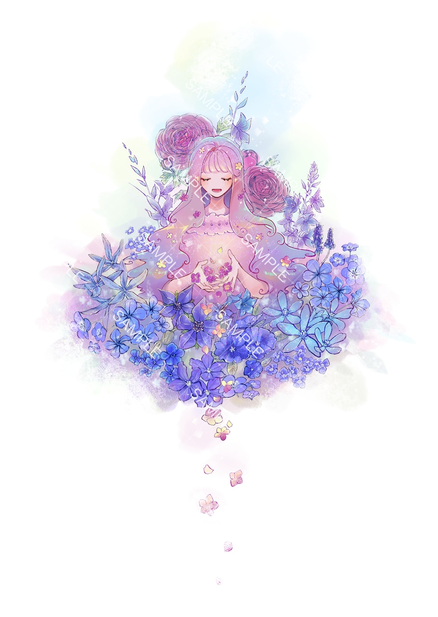 鮮やかに煌めくイラスト(一枚絵)を描きます ◇割れたガラスのような美しさ、鋭さ、強かさを。◇ イメージ6