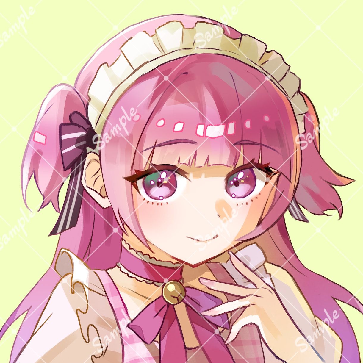可愛い！アイコンイラストを制作します SNS用、個人用に厚塗りで雰囲気のあるアイコンを描きます イメージ4