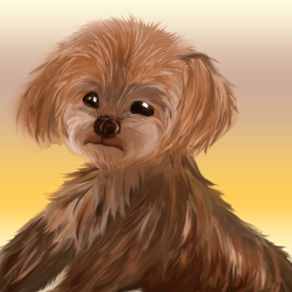 大切なペットの似顔絵を描きます デジタル(手描き)で魅力を丁寧に描きます イメージ1
