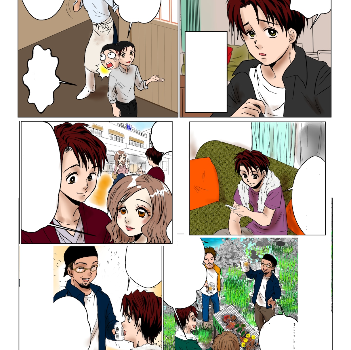 広告漫画・ＰＬ漫画等描きます 商用OK・追加料金かかりません イメージ2