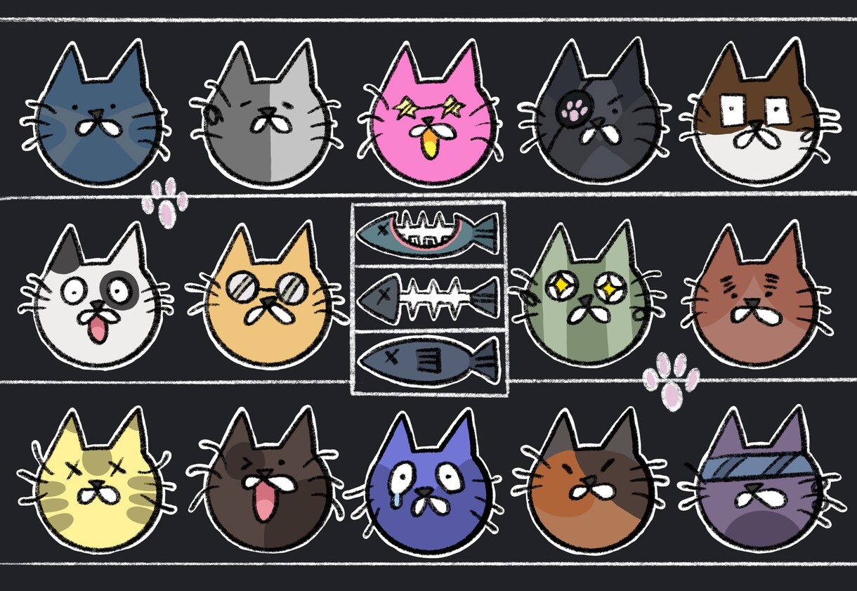 商業OK!動物や魚、恐竜のイラストを描きます 特徴的で変わった絵がお好きなあなたに！！ イメージ6