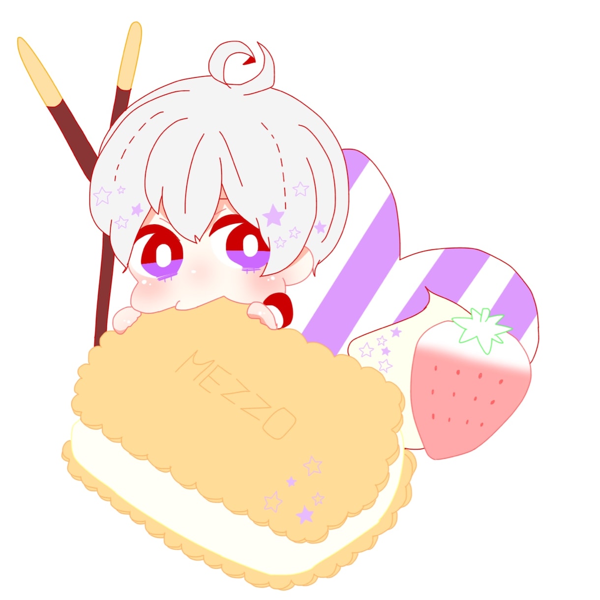 デフォルメキャラでアイコン描きます あなただけのアイコンお描きします！！ イメージ1