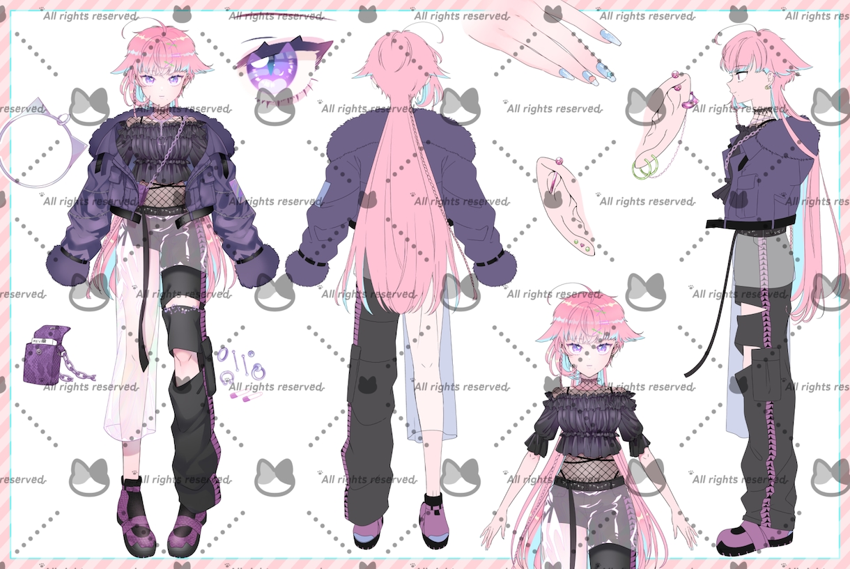 キャラクター立ち絵制作します IRIAM/TRPG/vtuber イメージ1