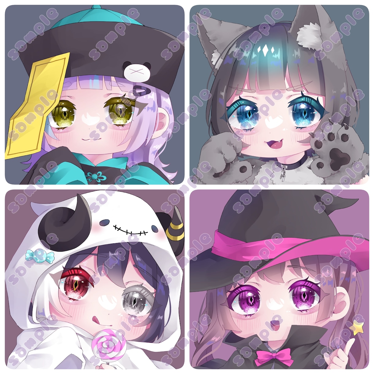 ハロウィンの量産イラスト描きます ハロウィンのためにかわいいイラストを用意してみませんか？ イメージ1