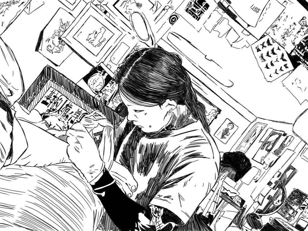 似顔絵。アイコンに使えると思います 主に模写です。キメキメの自撮りを少し味のある感じで描きます。 イメージ4
