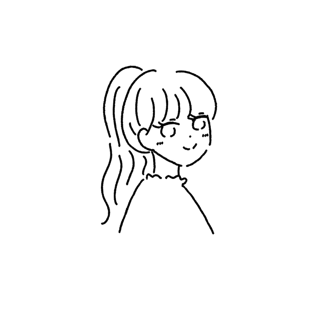 SNS用のアイコン・似顔絵作成します シンプルだけどおしゃれで目を引くアイコン作成に努めます！ イメージ4