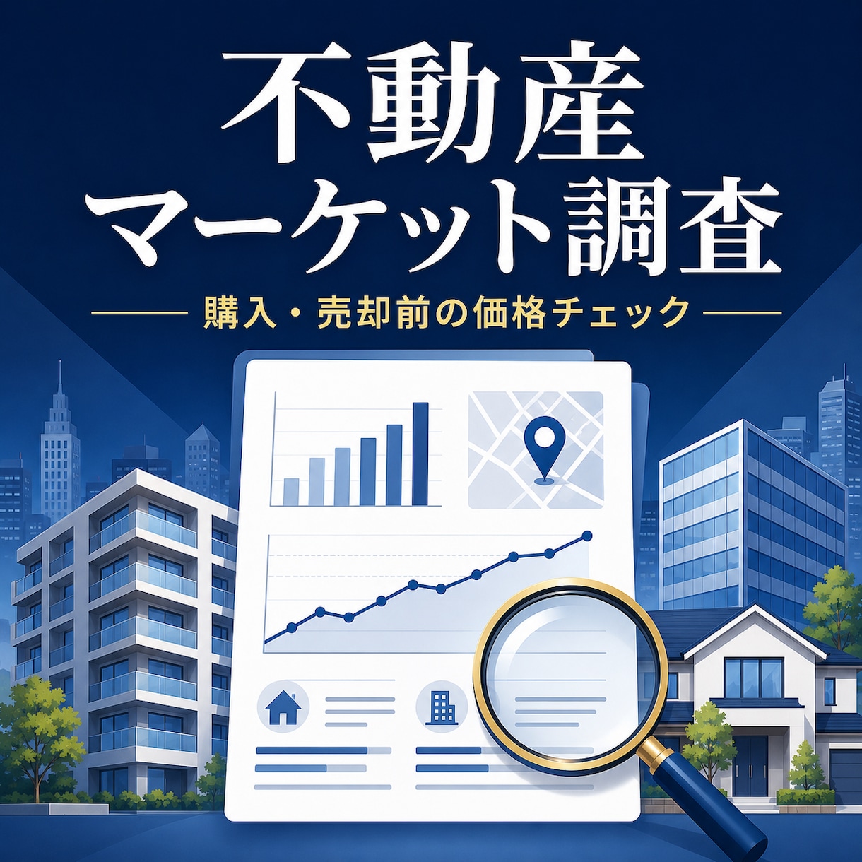 不動産の購入・売却前に相場と価格を調査します 幅広い不動産を第三者目線で客観的に分析します イメージ1