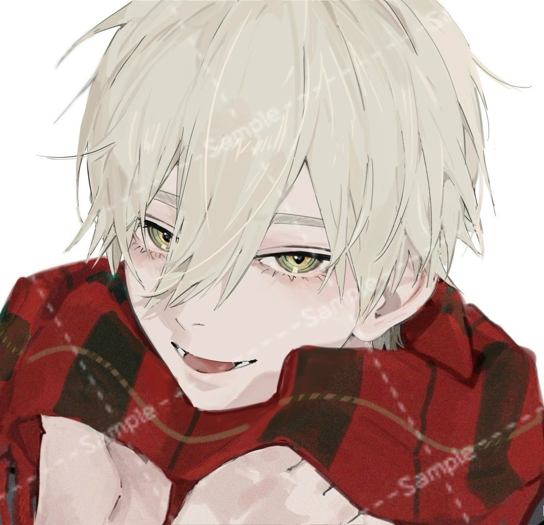 キャラと”目が合う”アイコンをお描きします ヘッダーセット、差分オプション有！あなただけのエモいアイコン イメージ1