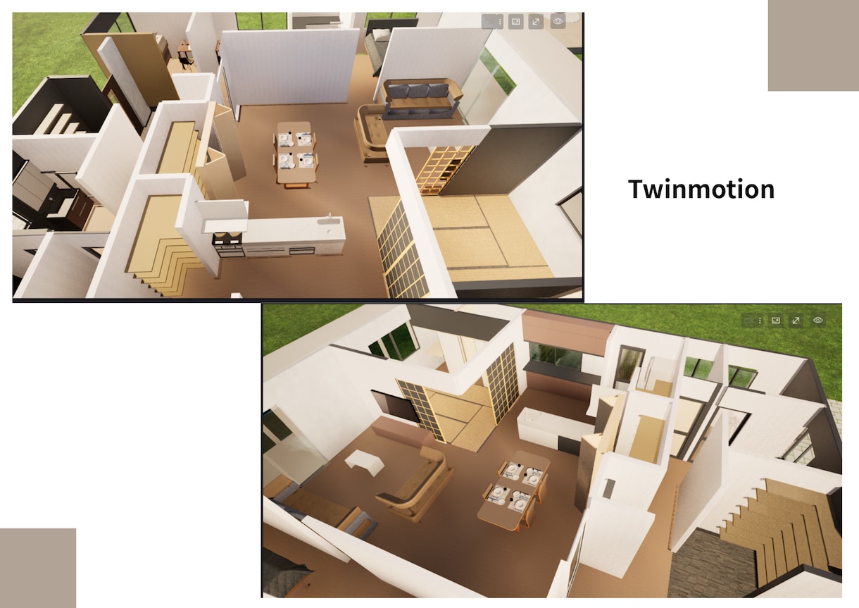 建築図面作成・3D化・パース制作します 平面図・意匠図・3Dモデル・内観パース対応 イメージ8