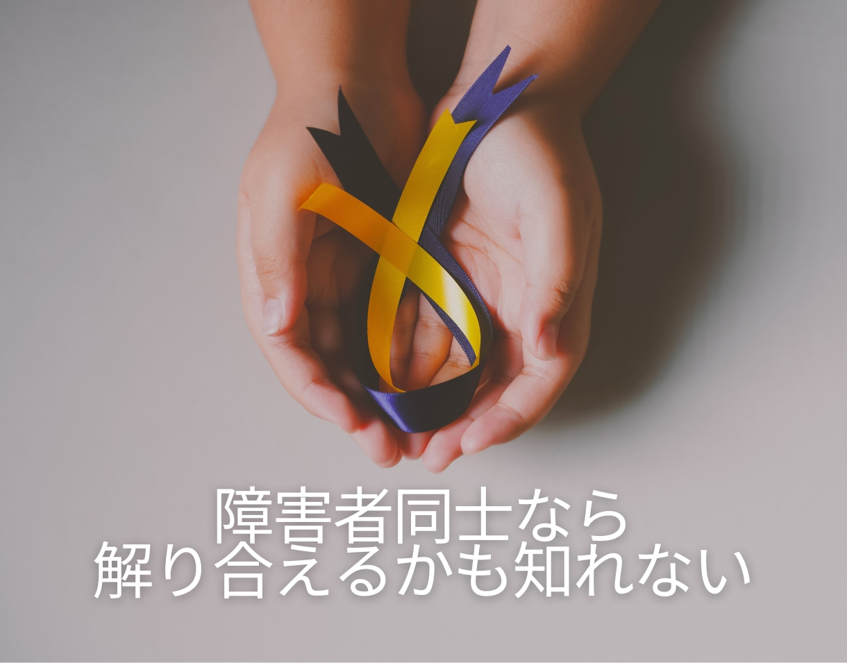 私は障害者。障害者とそのご家族の悩みを聞きます 障害者だからこそ解る、障害者とそのご家族の悩み イメージ1