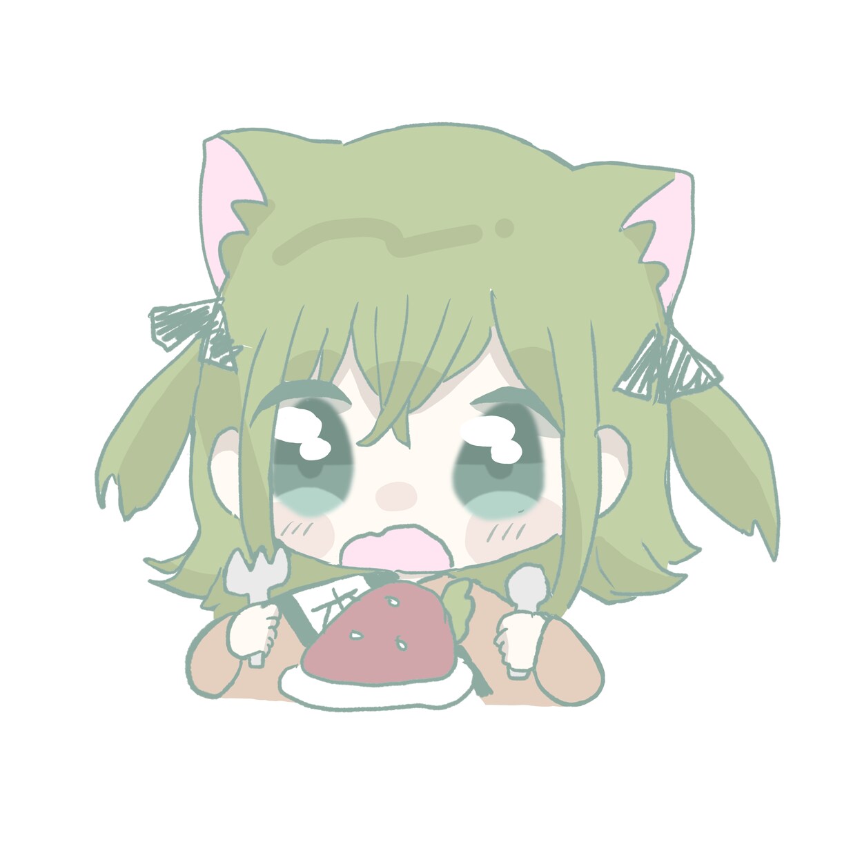 1枚500円！ゆるふわの絵 描きます 1枚500円から描きます！アイコン等にお使いください！ イメージ8