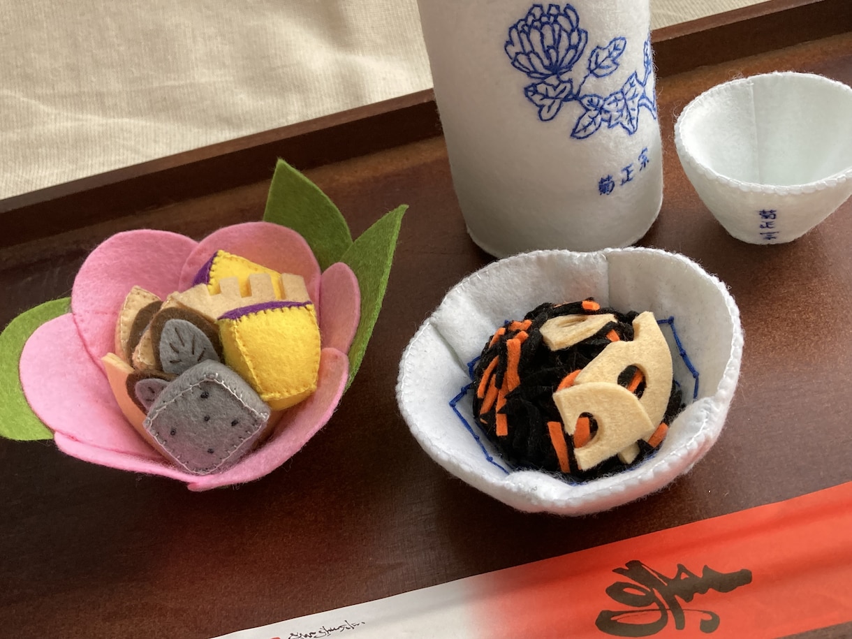 ご希望の物をフェルトで作ります 料理・オリジナルキャラ・小道具etcフェルト作品大人気です！ イメージ2