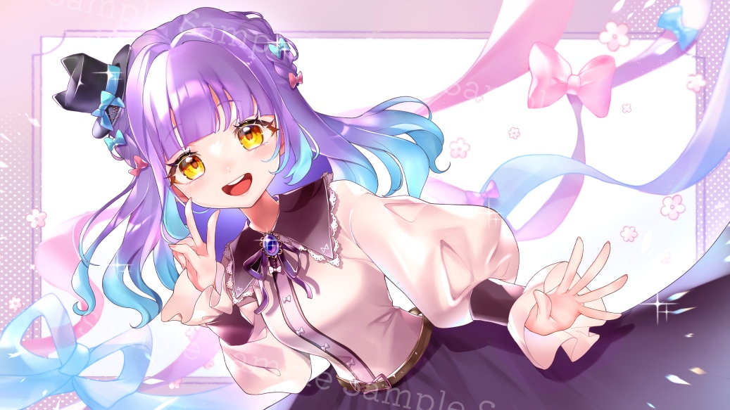1枚絵とループアニメーションをセットで制作致します イラスト制作～Live2Dでアニメーションを制作致します イメージ8