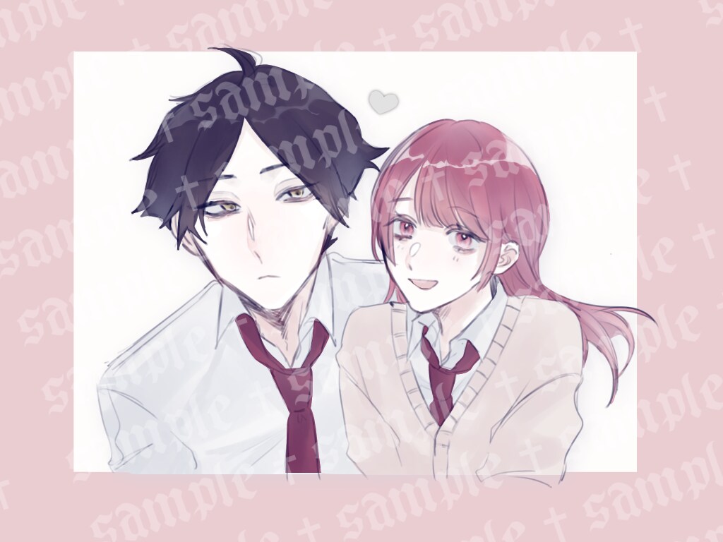 SNS向けのアイコン・夢絵イラストお描きします SNSに使用可能なアイコン等お描きしますミニ、等身どちらも◎ イメージ5