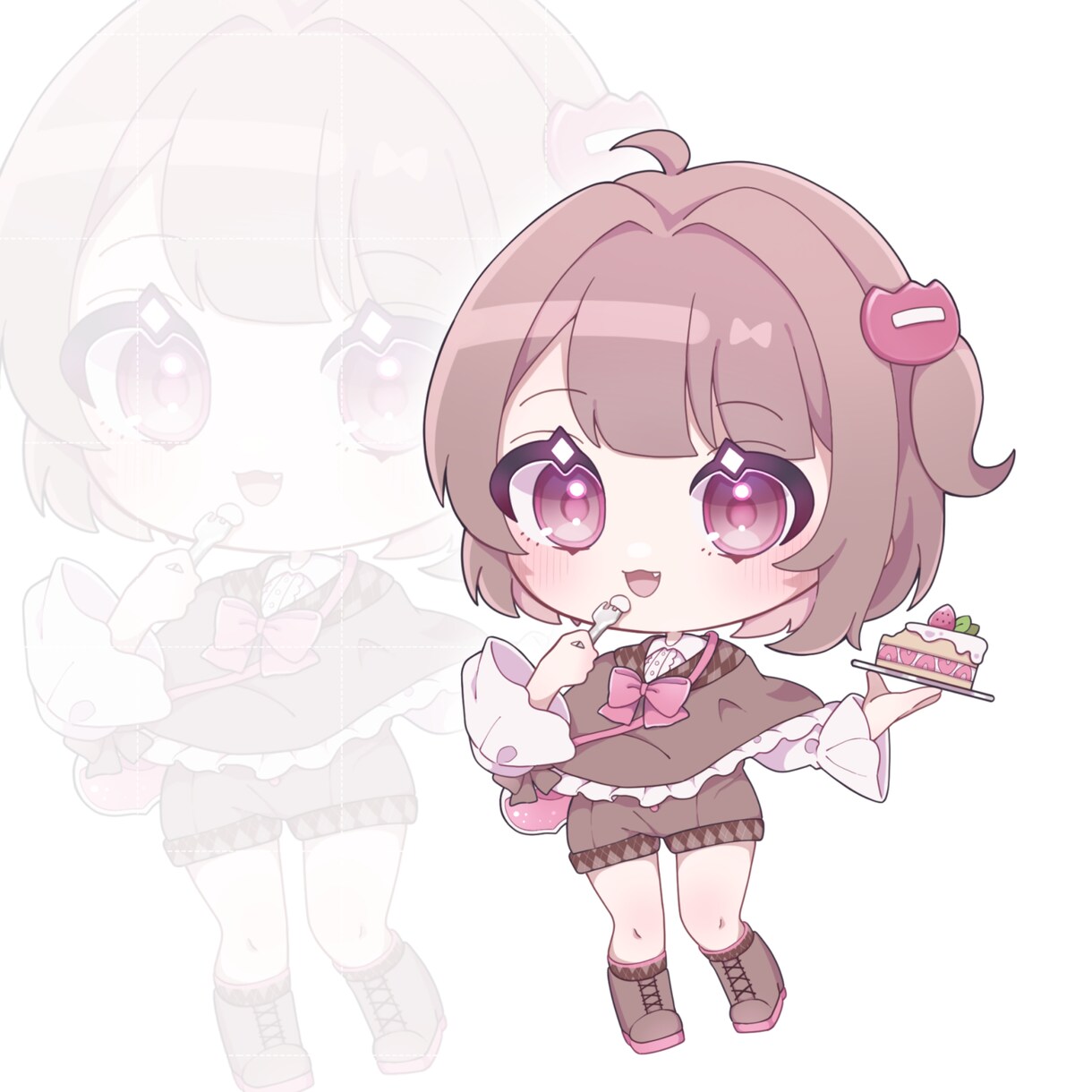 可愛いSDデフォルメイラスト描きます ︎ ✧商用利用可能で幅広く使えます◎ イメージ9