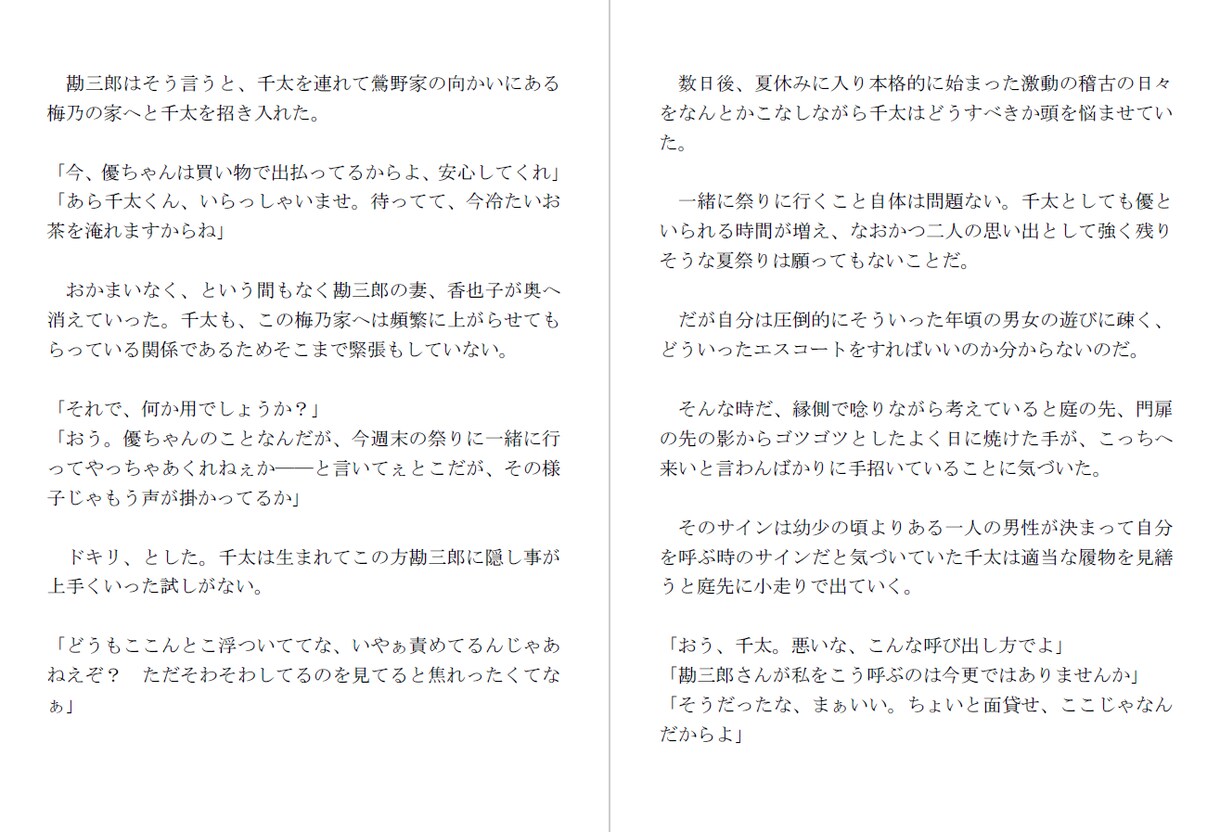 あなたの妄想、文章に致します ライトノベル風のうちの子小説、探してますか？ イメージ3