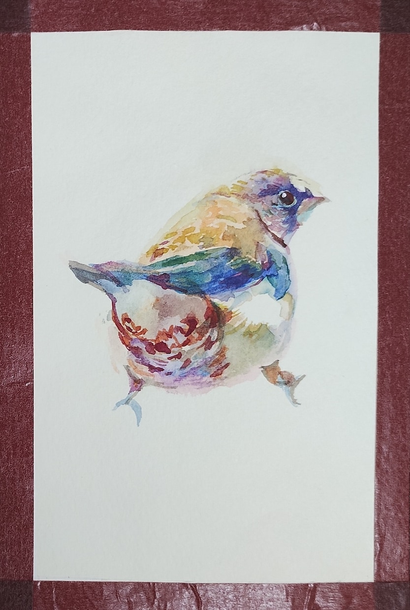 幻想的なアナログ絵画、オーダーメイド制作します 雨空・ファンタジー・動物・植物・キャラクターの幻想的な雰囲気 イメージ7