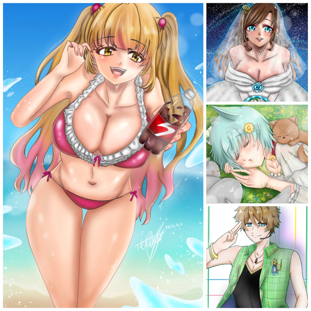 魅力的なキャラクター描きます あなたの世界観をイラストにしてみませんか？ イメージ6
