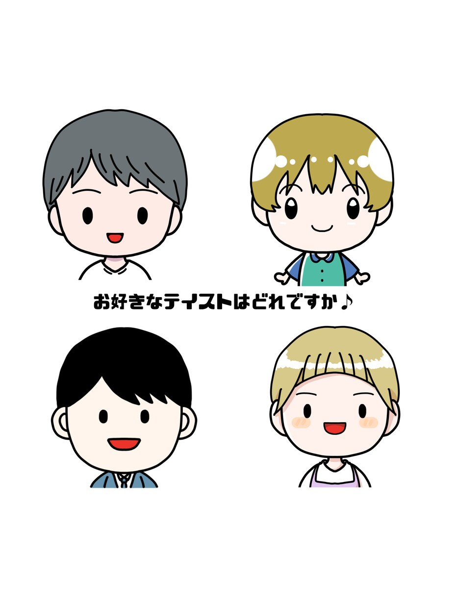 ゆるくてかわいい似顔絵イラストをお描きします SNSアイコン、似顔絵名刺、子供の似顔絵、ウェルカムボードに イメージ8