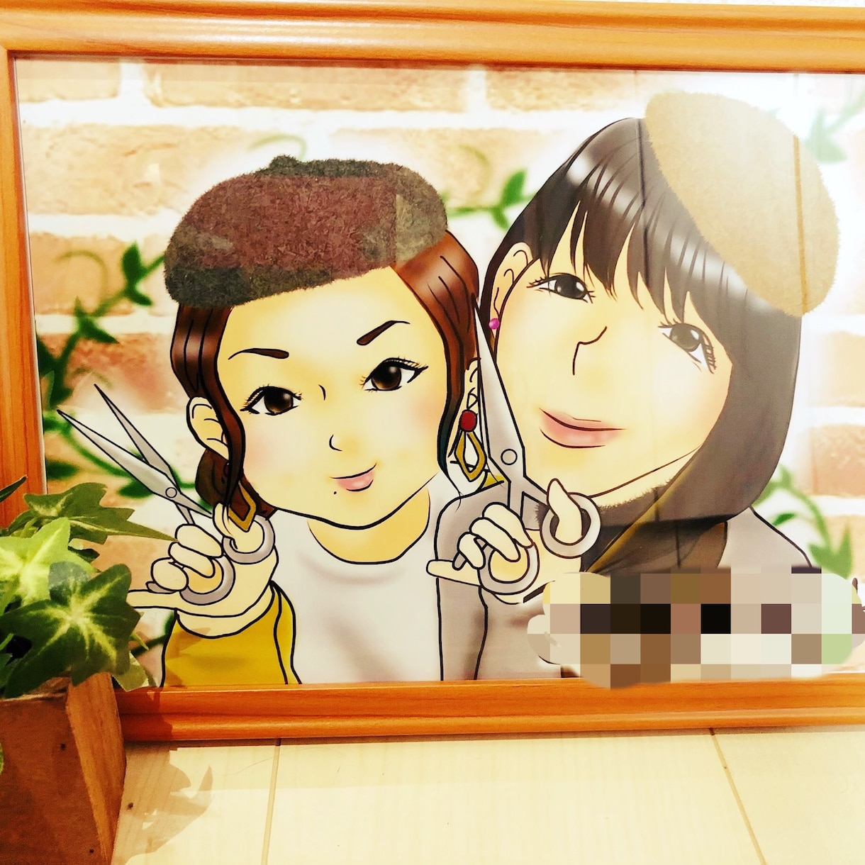 一つ一つ真心込めた似顔絵をご提案します 似顔絵歴8年☆みんなが笑顔になれる似顔絵を描きます！ イメージ5