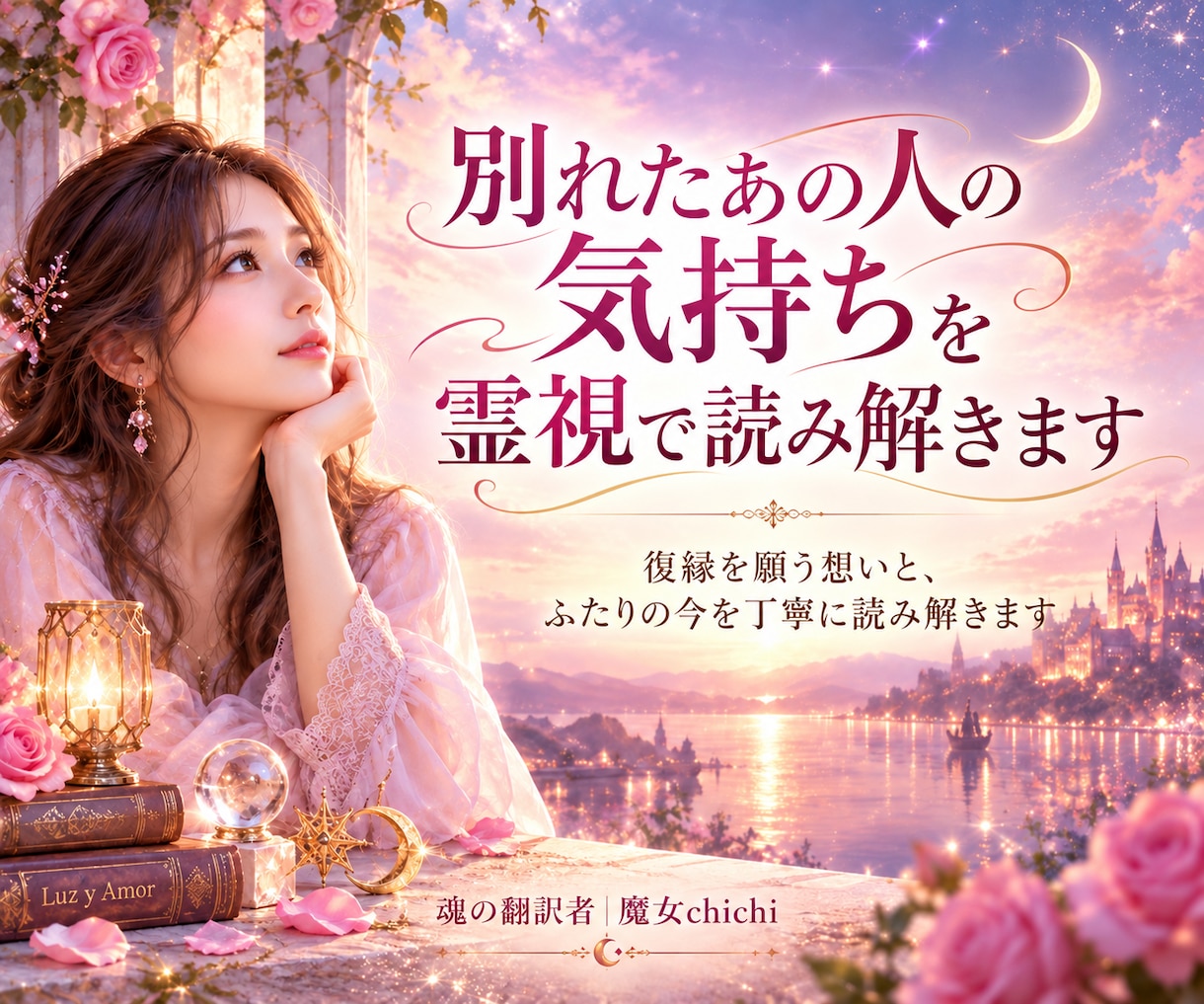 別れたあの人の気持ちを霊視で読み解きます 復縁を願う想いと、ふたりの今を丁寧に読み解きます イメージ1