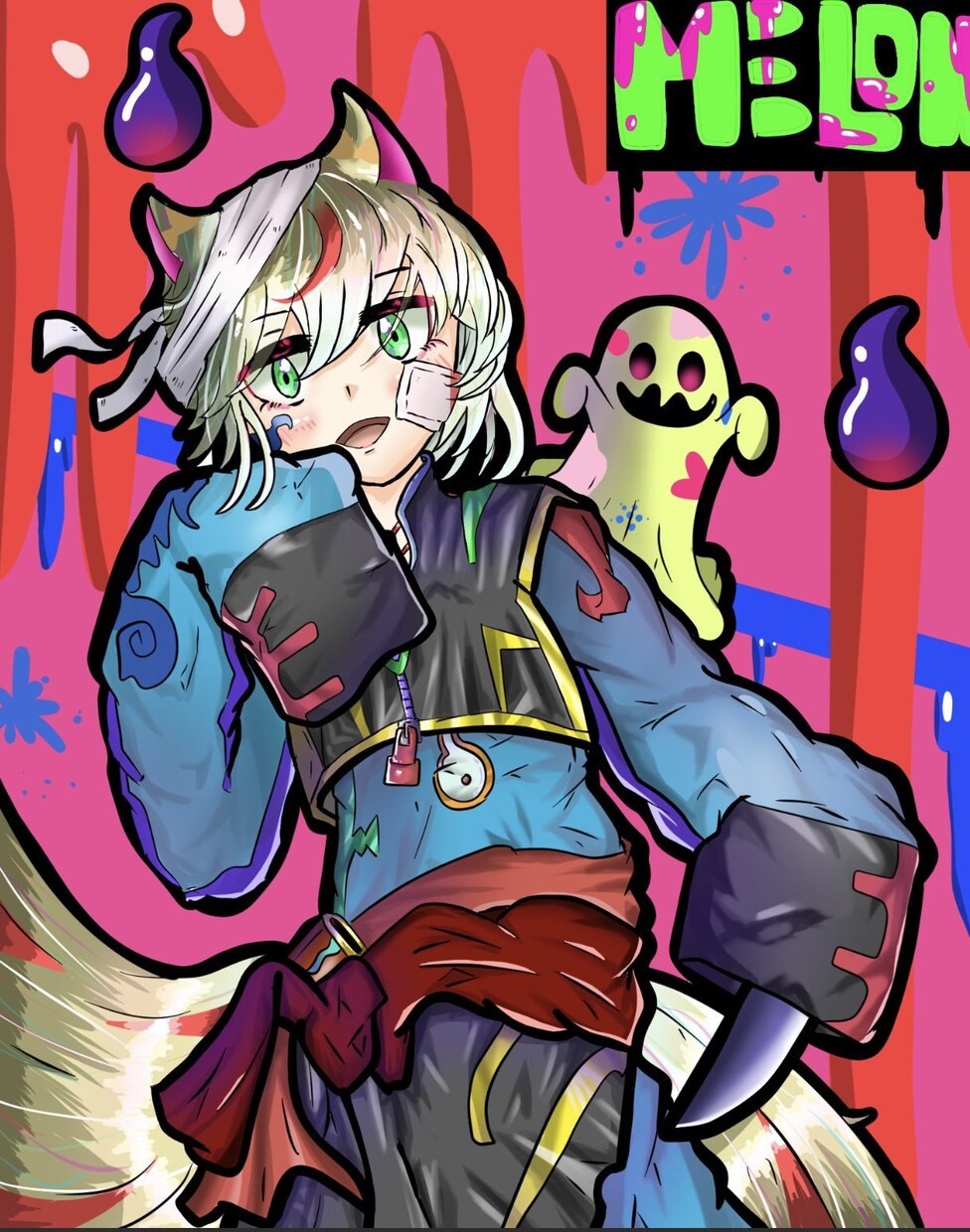 アイコンやヘッダーイラスト描いてデザインします アイコンとヘッダーサムネ用でも大丈夫です イメージ1