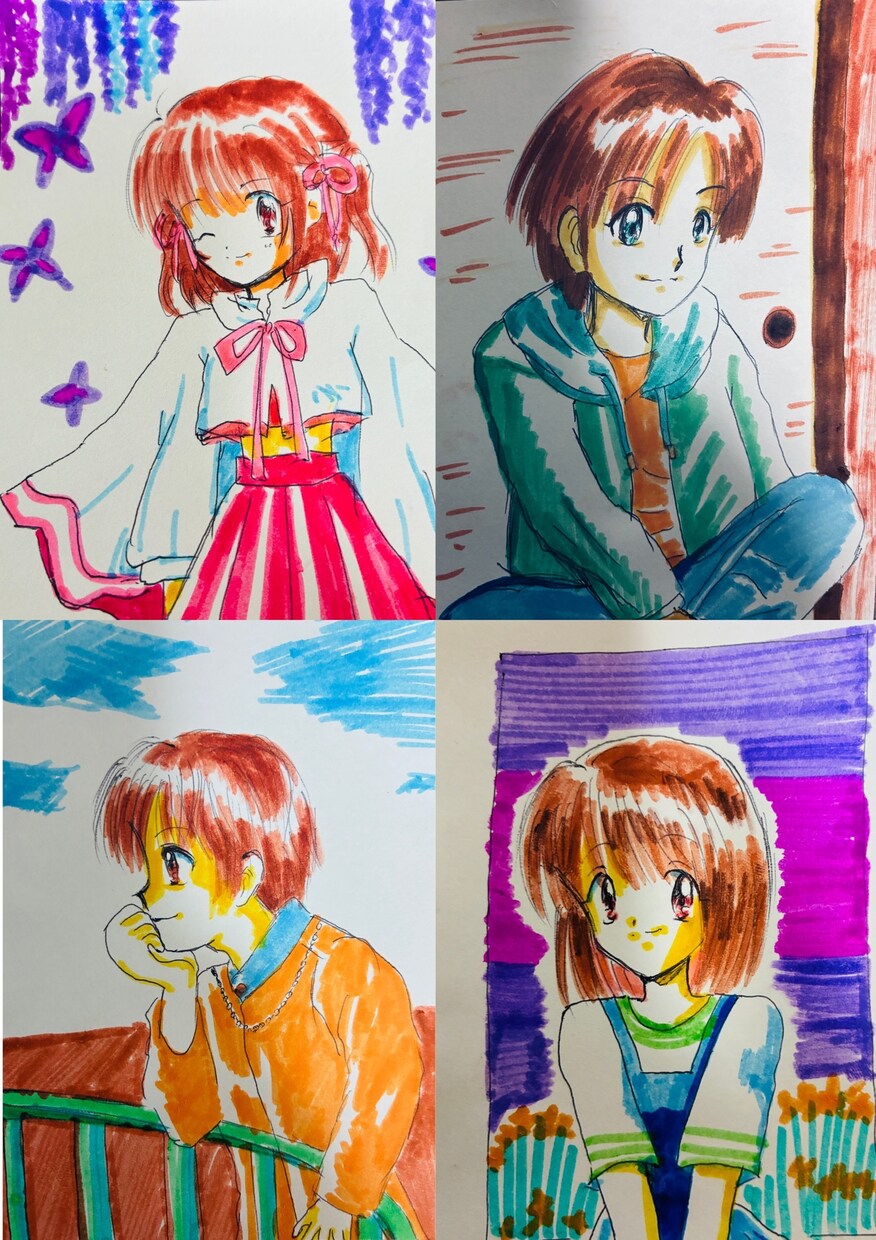手描きの温かいイラスト　お描きします デジタルにはない、手描きの温かみのあるイラストをお届けします イメージ7