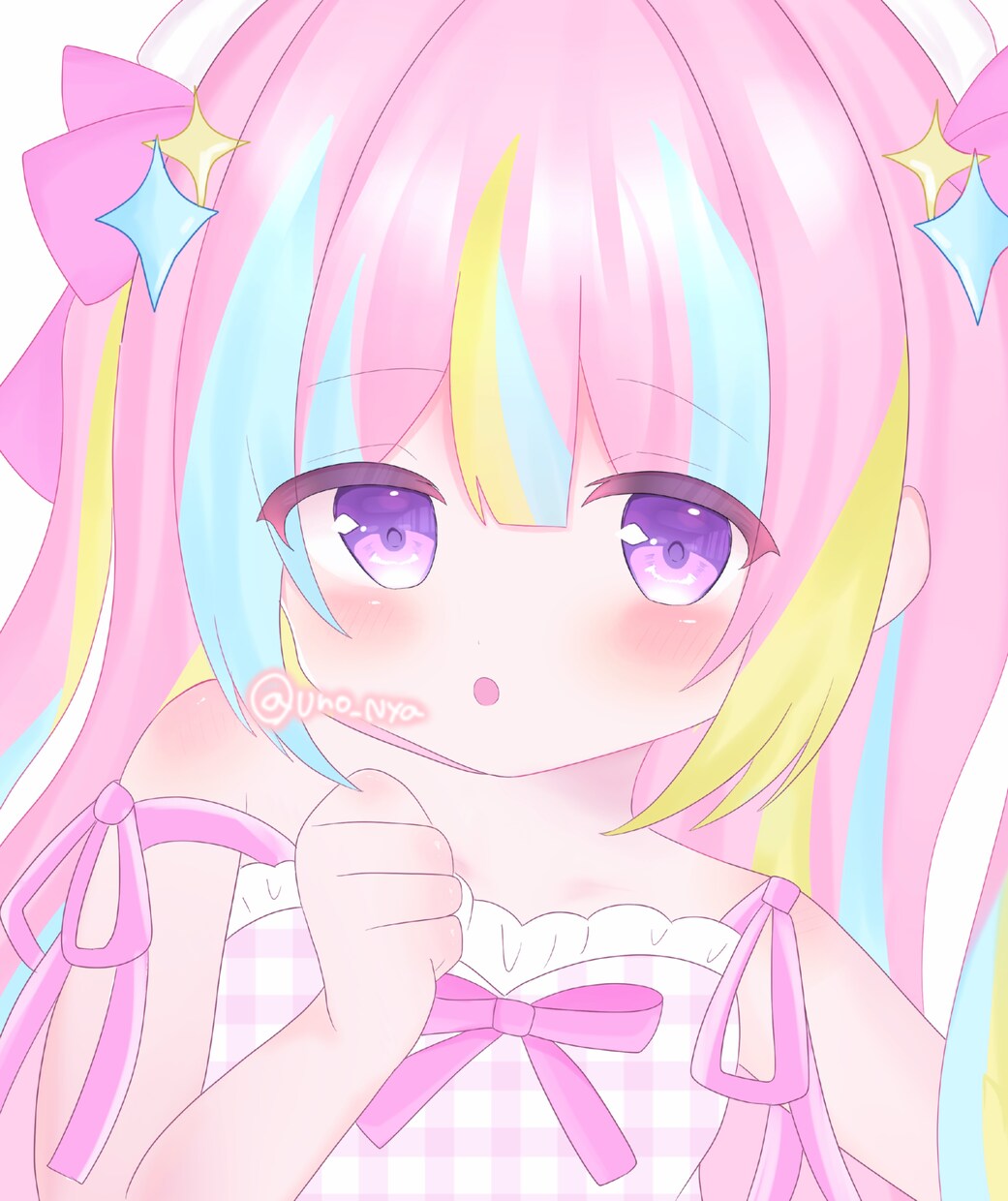 可愛いイラスト描きます 幼いキラキラ可愛いイラストを描きます イメージ2