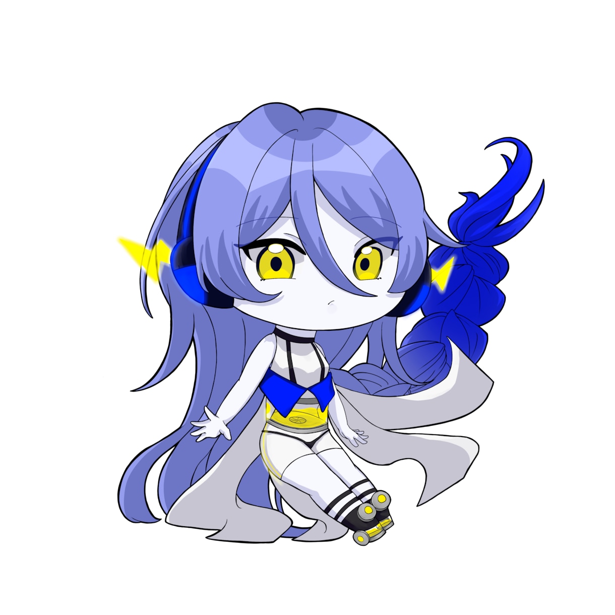 サイバーチックなアイコン用イラスト描きます 蛍光色が差し色になるアイコンイラストを制作いたします！ イメージ8
