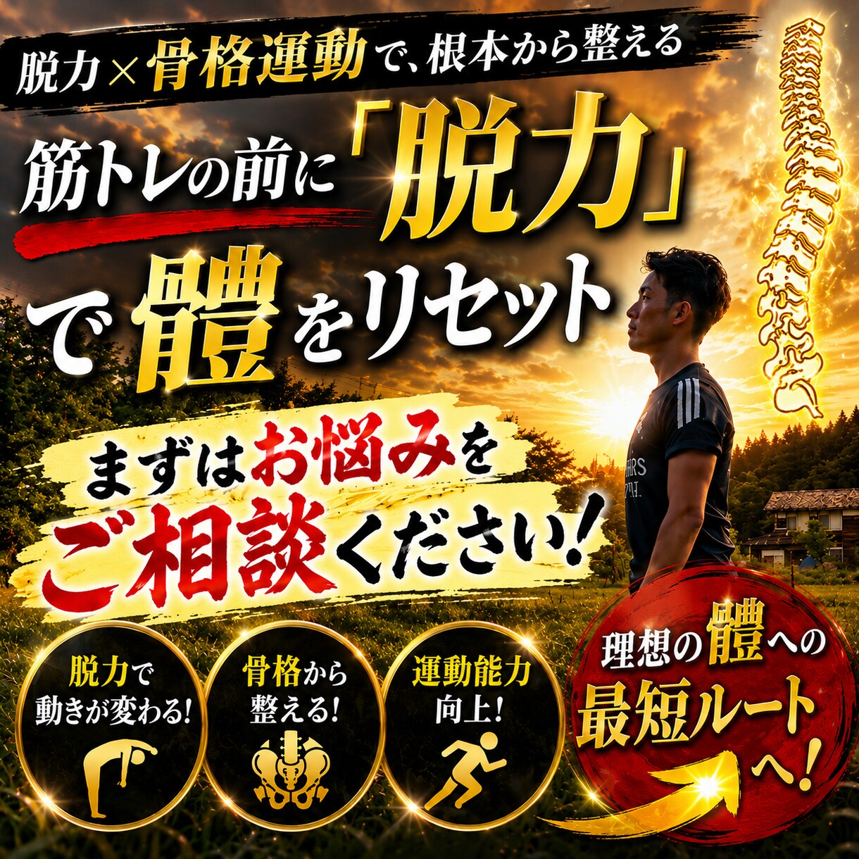身体の不調や運動悩みに！脱力レッスンで整えます ⁠子どもからご高齢の方！頑張らずに無駄な力みを抜く身体ケア⁠ イメージ1