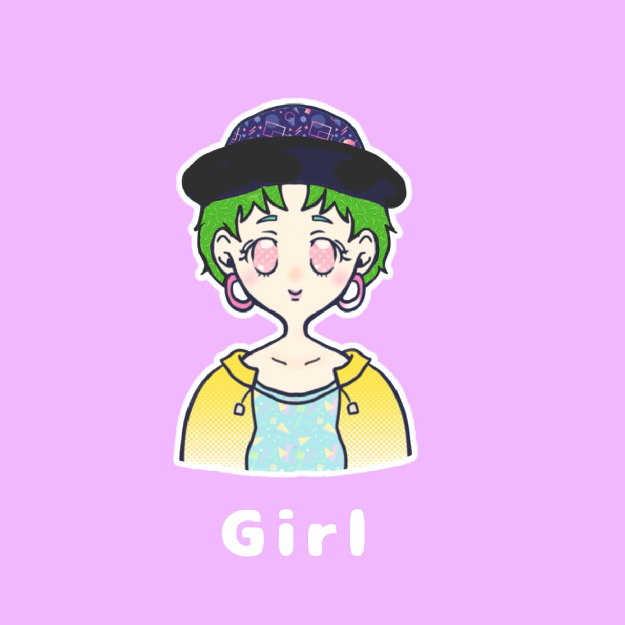 レトロでPOPなアイコン描きます 可愛いくレトロ感のある可愛いアイコン制作致します☆ イメージ3