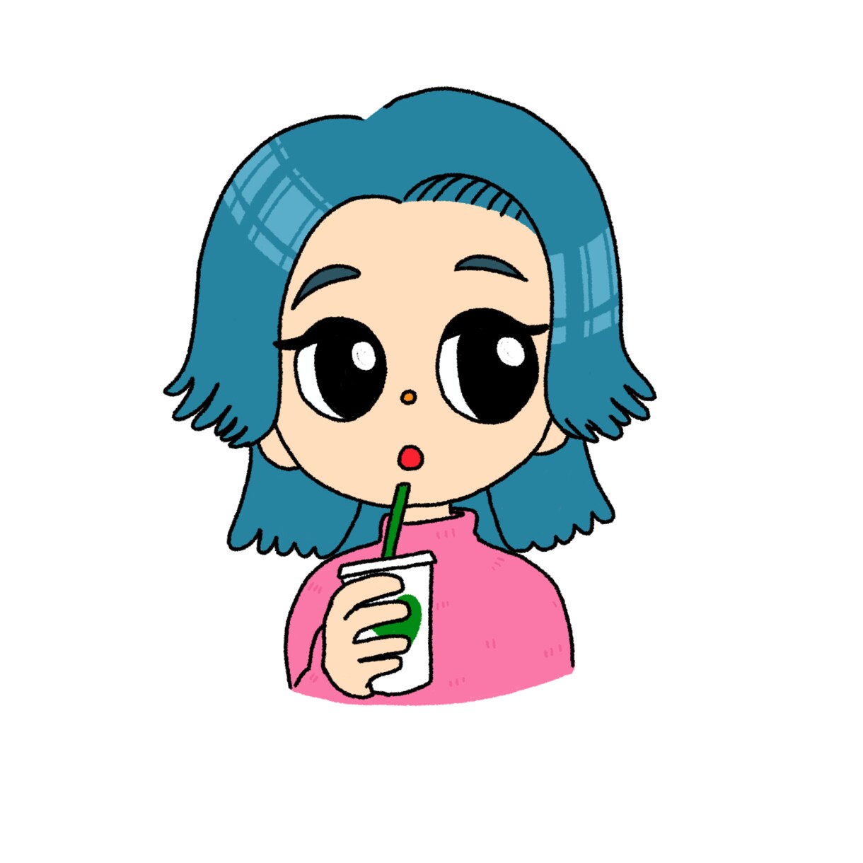 ポップで可愛いイラスト、アイコン、挿絵描きます 海外アニメ・手描き風イラストで彩りを⭐︎ イメージ6