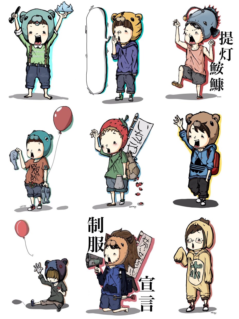 好きを詰め込んだ子供のイラストを描きます SNSのアイコンや、お誕生日プレゼントなどに！ イメージ2