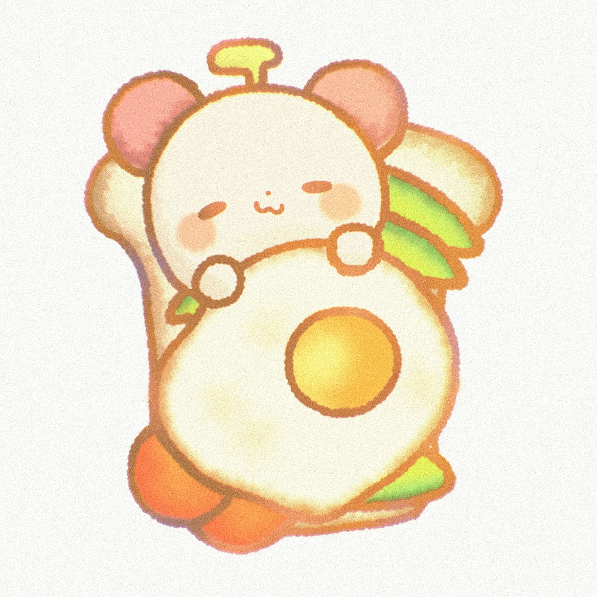 かわいくて癒されるキャラのイラストを描きます 現役美大生が低価格でイラストを描きます！ イメージ7